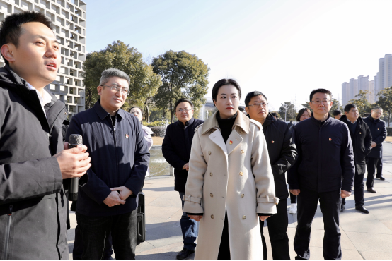 坚持党建引领 奋力争先创优丨市领导调研交通产业Ebpay党建、人才工作